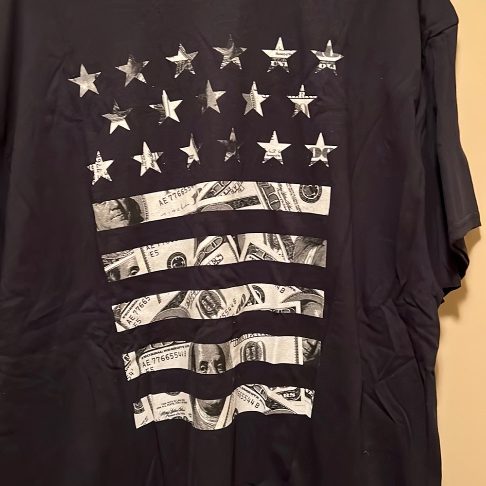 Graphic Money Stars and Stripes T-shirt 3XL